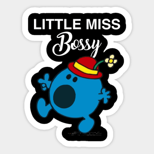 Little Miss Bossy Sticker